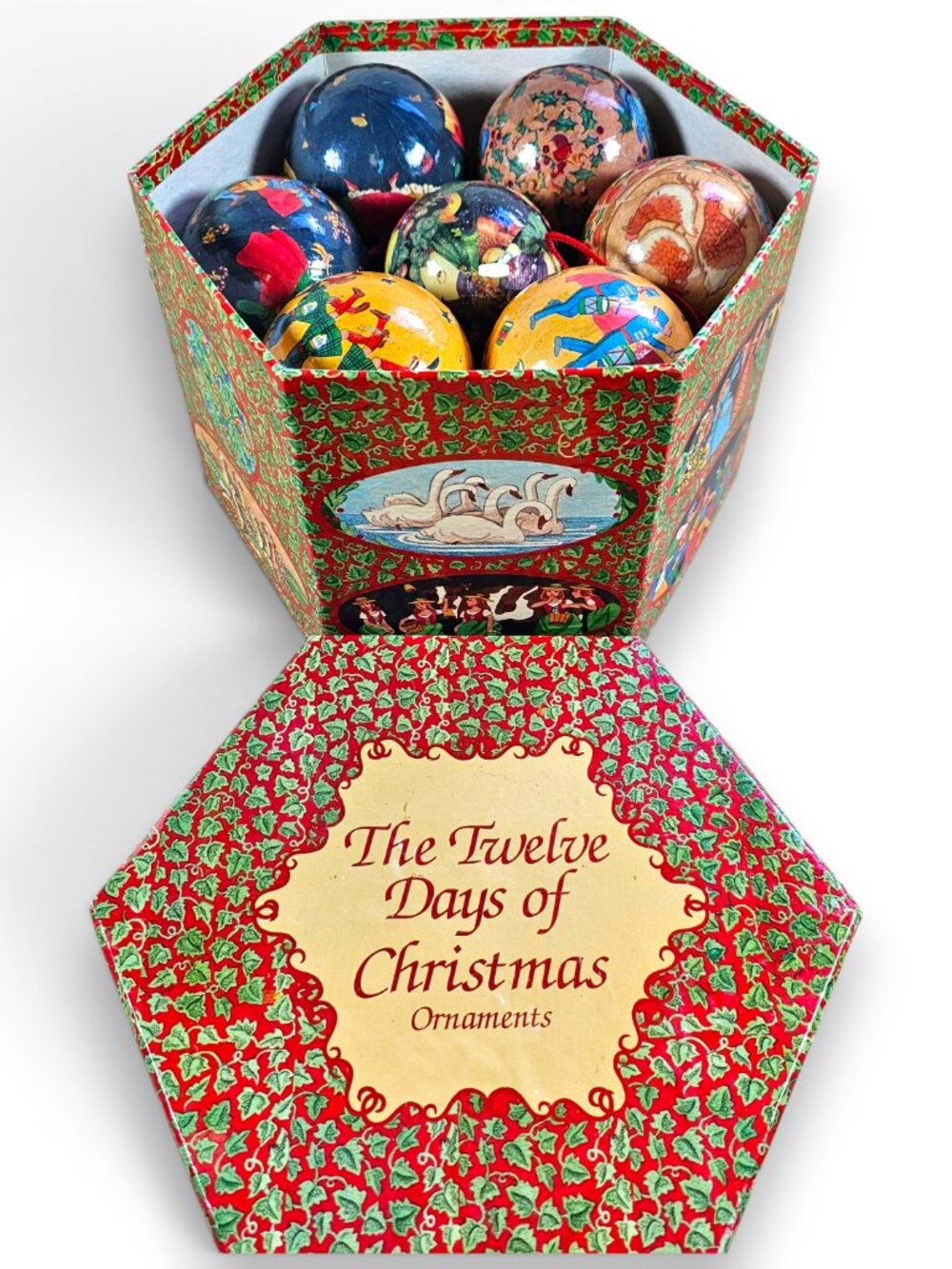 C&F Enterprises The Twelve Days of Christmas Ornament Decoupage Set with Box